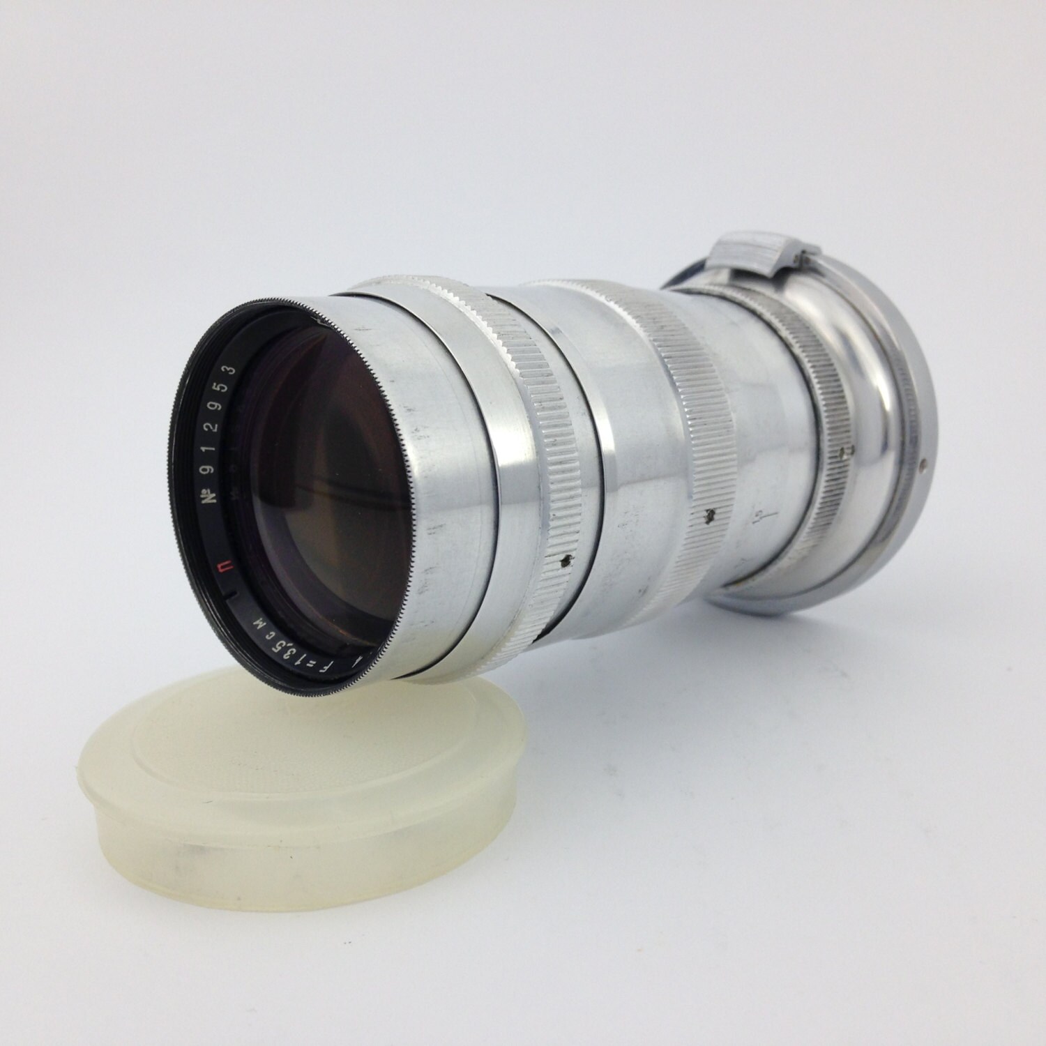 Vintage USSR lens Jupiter11 4/135 Zeiss Copy Suitable for Etsy