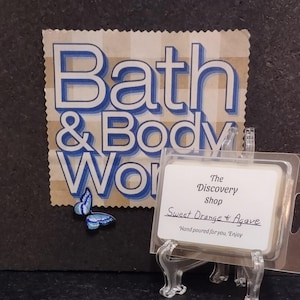 Sweet Orange & Agave Clam Shell Wax Melts, Bath and Body Works wax melts, candle wax melts, wax melts