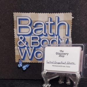 Salted Grapefruit Shores Clamshell 2.5 oz wax melts, Bath and Body Works wax melts, candle melts, wax melts