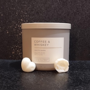 Coffee & Whiskey Wax Melts, Bath and Body Works wax melts, candle wax melts, wax melts