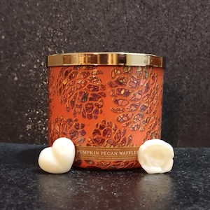 Pumpkin Pecan Waffle Wax Melts, Bath and Body Works wax melts, candle wax melts, wax melts