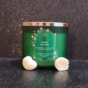 Fresh Balsam Wax Melts, Bath and Body Works wax melts, candle wax melts, wax melts