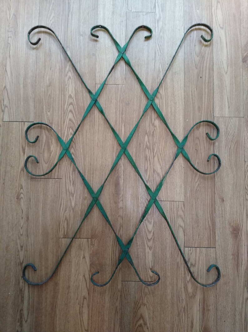 Vintage Screen Door Grille Etsy
