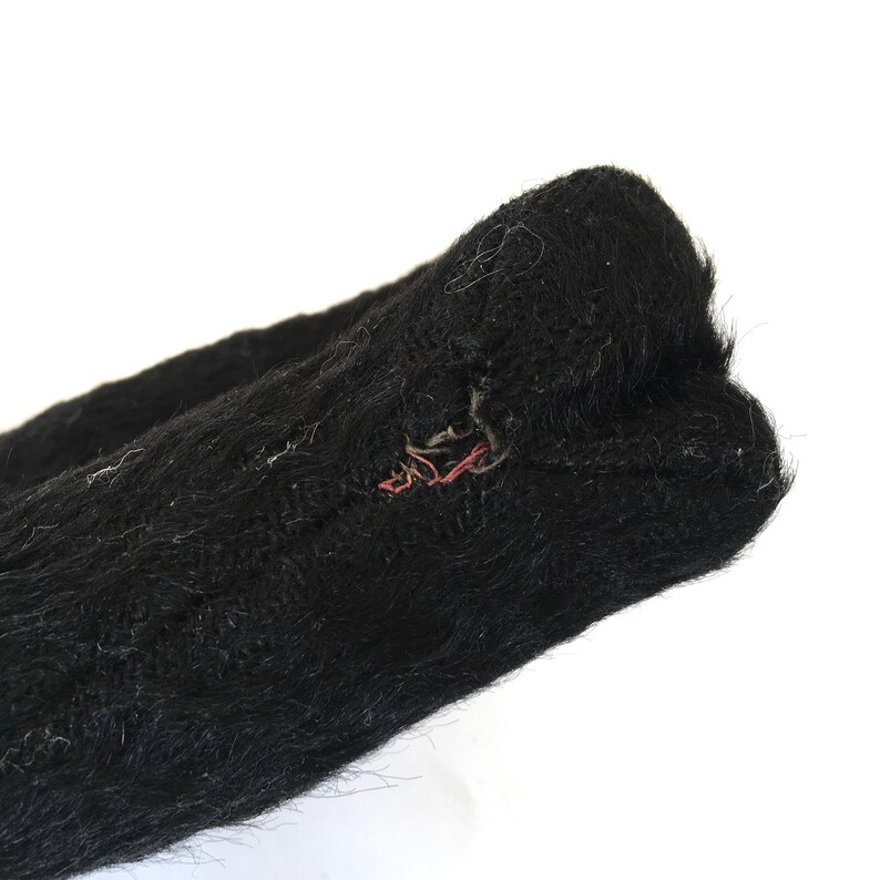 1940s bear vintage mohair teddy bear stuffed bear antique teddy bear Vintage teddy bear vintage bear vintage stuffed animal black bear