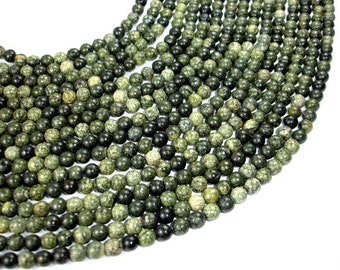 15.5 Inch 4.2mm 4mm 395054004 Round Beads Russian Serpentine Beads