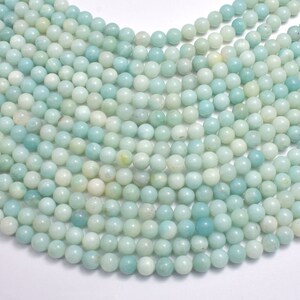 Amazonite Beads, Round, 6mm, 15.5 Inch, Full strand, Approx. 62-65 beads, Hole 0.8 mm 111054002 image 5