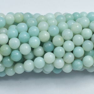 Amazonite Beads, Round, 6mm, 15.5 Inch, Full strand, Approx. 62-65 beads, Hole 0.8 mm 111054002 image 1