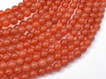 Carnelian, 6mm(6.3mm), Round Beads, 15 Inch, Full strand, Approx. 63 beads, Hole 1mm, A quality (182054020)