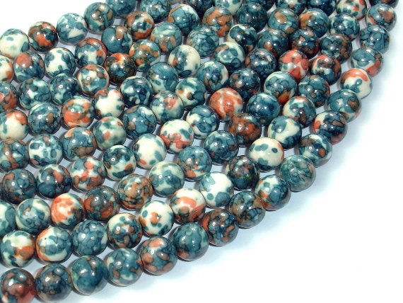 Hematite Beads-Silver 8mm Round Beads 15.5 Inch, 269054012