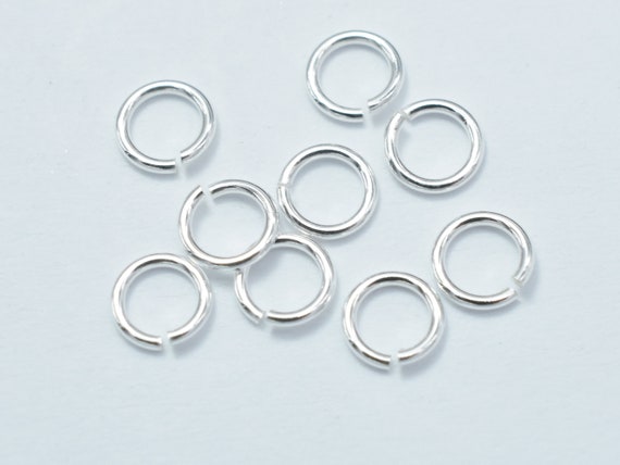 10 g of Sterling Silver 925 4mm Open Jump Rings