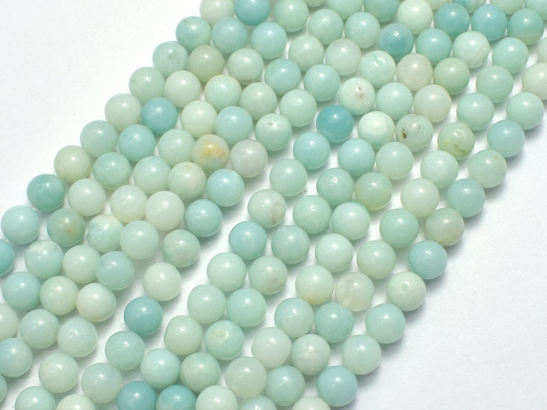 Amazonite Beads, Round, 6mm, 15.5 Inch, Full strand, Approx. 62-65 beads, Hole 0.8 mm 111054002 image 4