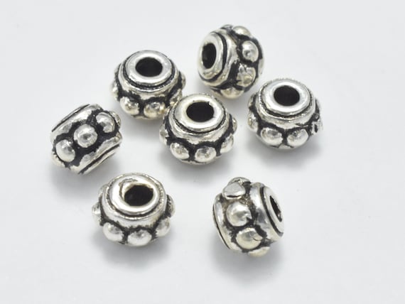 925 sterling silver spacer beads clearance