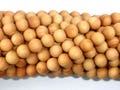 Cedar Wood Beads, Thuja Sutchuenensis, 8mm Round, 35 Inch, Full strand, Approx 108 Beads, Mala Beads (011730001)