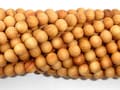 Cedar Wood  Beads, Thuja Sutchuenensis, 6mm(6.5mm) Round, 26 Inch, Full strand, Approx 108 Beads, Hole 1.2mm, Mala Beads (011730002)