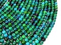 Chrysocolla , 6mm (6.6mm), Round Beads, 15.5 Inch, Full strand, Approx. 62 beads, Hole 1 mm, Reconstituted (196054007)