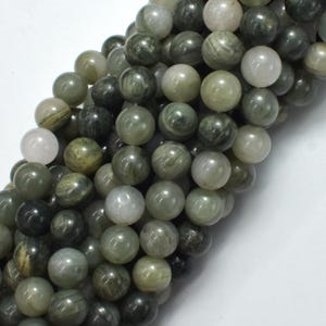 Green Line Quartz 8mm Round Beads, 15 Inch (258054002) image 4