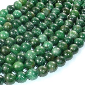 Indian Jade, Round, 8mm(8.5mm) beads , 15.5 Inch, Full strand, Approx 49 beads, Hole 1 mm (287054029)