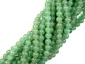 Green Aventurine Beads, Round, 6mm(6.3mm), 15.5 Inch, Full strand, Approx 64 beads, Hole 1 mm, A quality (249054002)