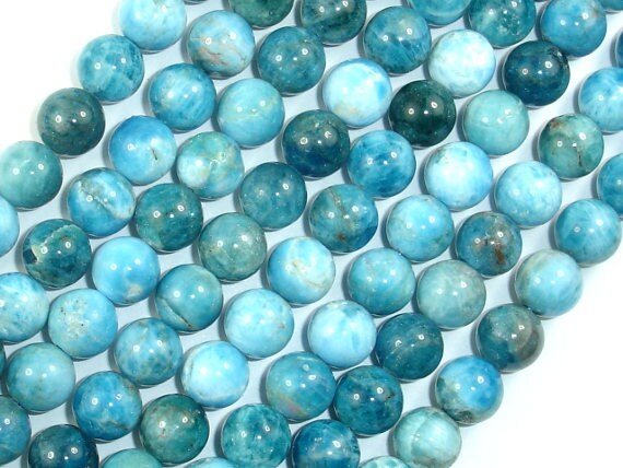 8mm Round Beads Apatite Beads 120054013 15.5 Inch