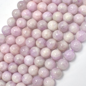 Kunzite Beads, 8mm, Round Beads, 15.5 Inch, Full strand, Approx. 45-47 beads, Hole 1mm 293054003 image 3
