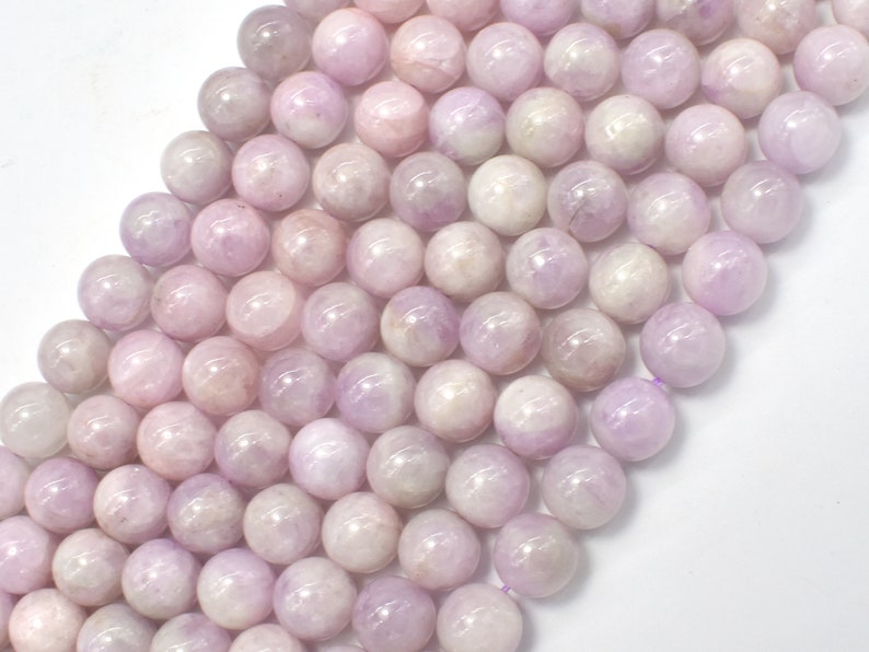 Kunzite Beads, 8mm, Round Beads, 15.5 Inch, Full strand, Approx. 45-47 beads, Hole 1mm 293054003 image 3