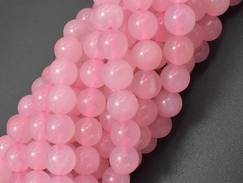 Rose Quartz 8mm Round Beads, 15 Inch, Full strand, Approx. 45-47 beads, Hole 1 mm 391054003 image 4