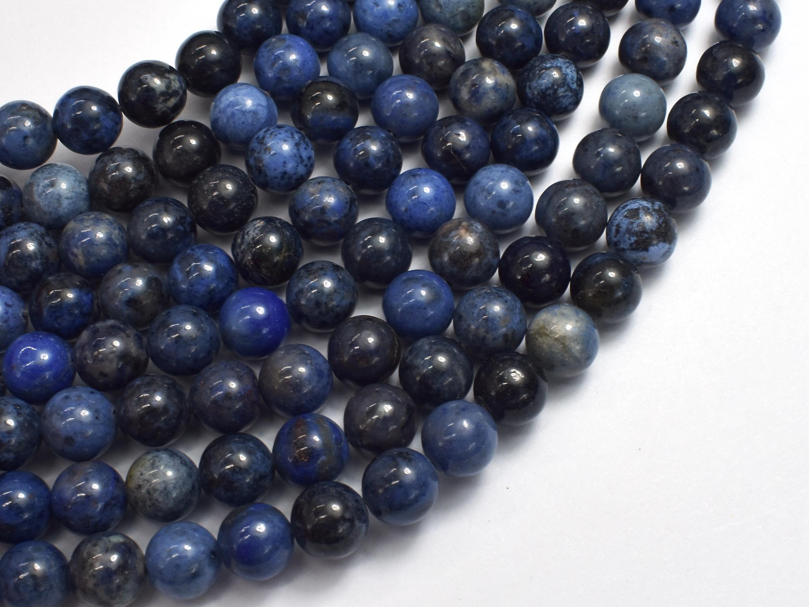 Collier 3 Rangs En Dumortiérite Naturelle 395 Carats, Fermoir En Pierre - Neuf Avec étiquettes