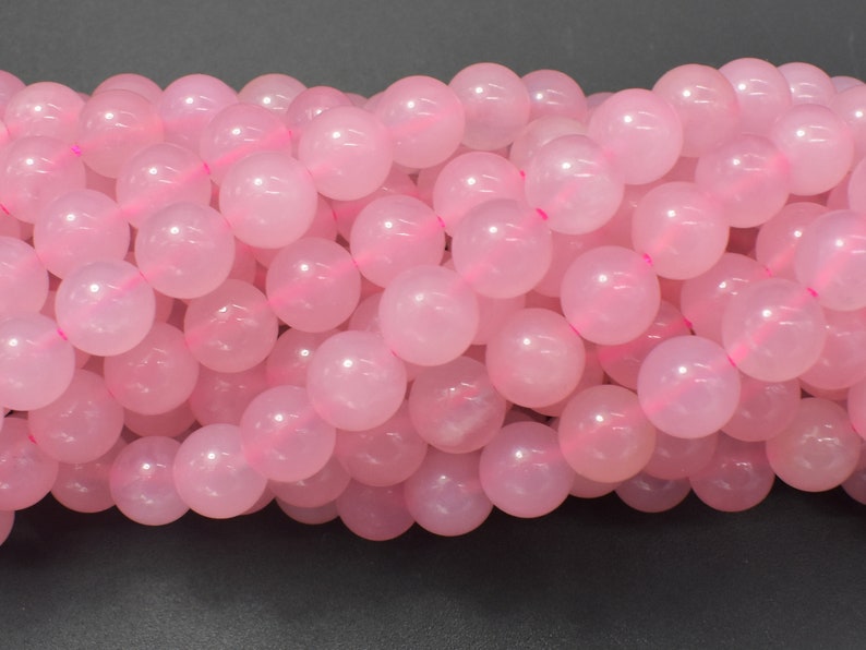 Rose Quartz 8mm Round Beads, 15 Inch, Full strand, Approx. 45-47 beads, Hole 1 mm 391054003 image 2