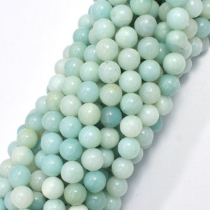 Amazonite Beads, Round, 6mm, 15.5 Inch, Full strand, Approx. 62-65 beads, Hole 0.8 mm 111054002 image 3