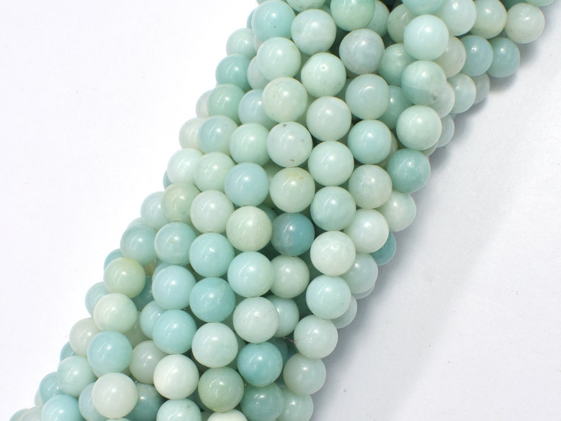 Amazonite Beads, Round, 6mm, 15.5 Inch, Full strand, Approx. 62-65 beads, Hole 0.8 mm 111054002 image 3