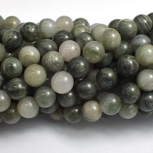Green Line Quartz 8mm Round Beads, 15 Inch (258054002) image 2
