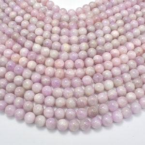 Kunzite Beads, 8mm, Round Beads, 15.5 Inch, Full strand, Approx. 45-47 beads, Hole 1mm 293054003 image 5
