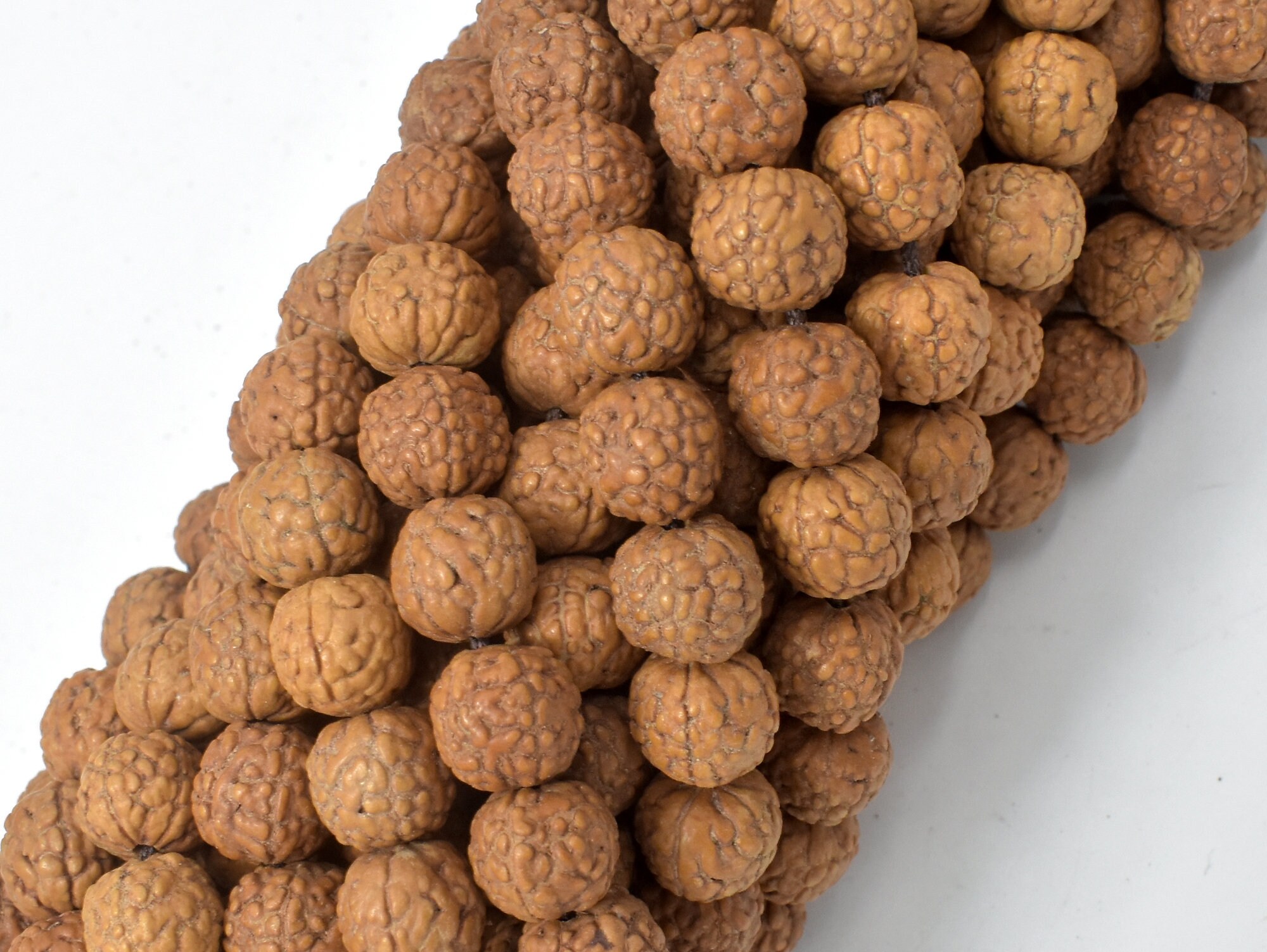 Rudraksha Beads 8.5mm9.5mm Round Beads 3437 Inch Full Etsy