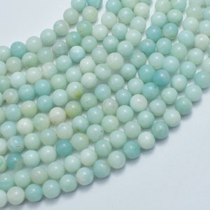 Amazonite Beads, Round, 6mm, 15.5 Inch, Full strand, Approx. 62-65 beads, Hole 0.8 mm 111054002 image 2