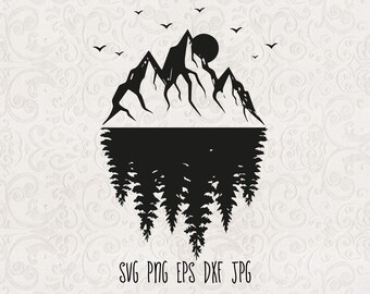 Free Free 185 Geometric Mountain Svg SVG PNG EPS DXF File