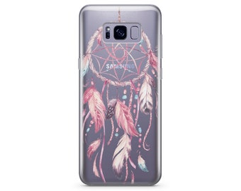 Clear Samsung Note 10 Plus Case Dreamcather Galaxy Note 10 Case Boho Chic Galaxy S10 Plus Case Colored Samsung S10e Samsung A80 Case CM1313