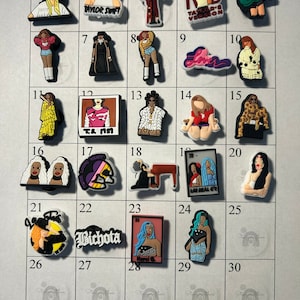 Singer shoe charms | T Swift | Queen Bee | KarolG | Mariah C |