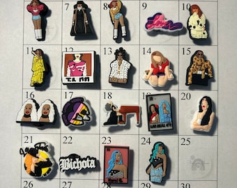 Singer shoe charms | T Swift | Queen Bee | KarolG | Mariah C |