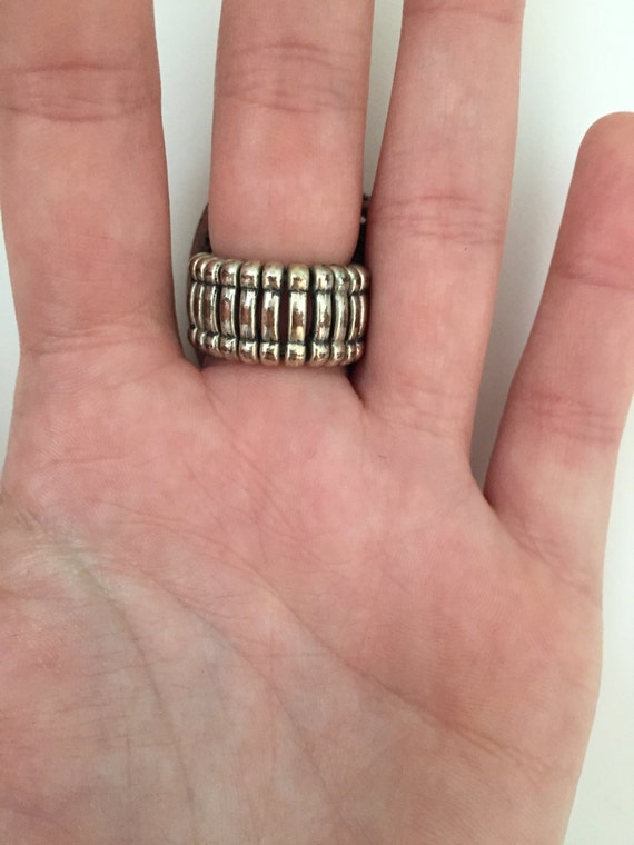 Victorian Style Rhinestone Ring - image 3