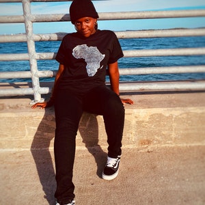 Africa T-shirt - African Diaspora - African Love - In my DNA - Mother Land - Black Shirt - Black Pride - Black is Beautiful -