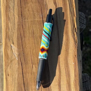 Beaded Native Pen