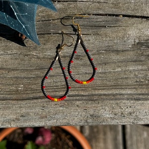 Beaded Drop Earrings