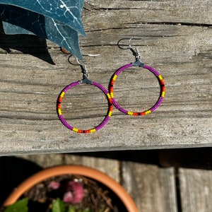 Beaded Drop Earrings