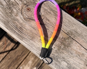 Beaded Wristlet Keychain