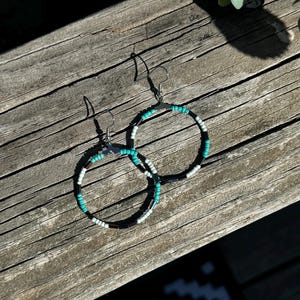 Beaded Drop Earrings