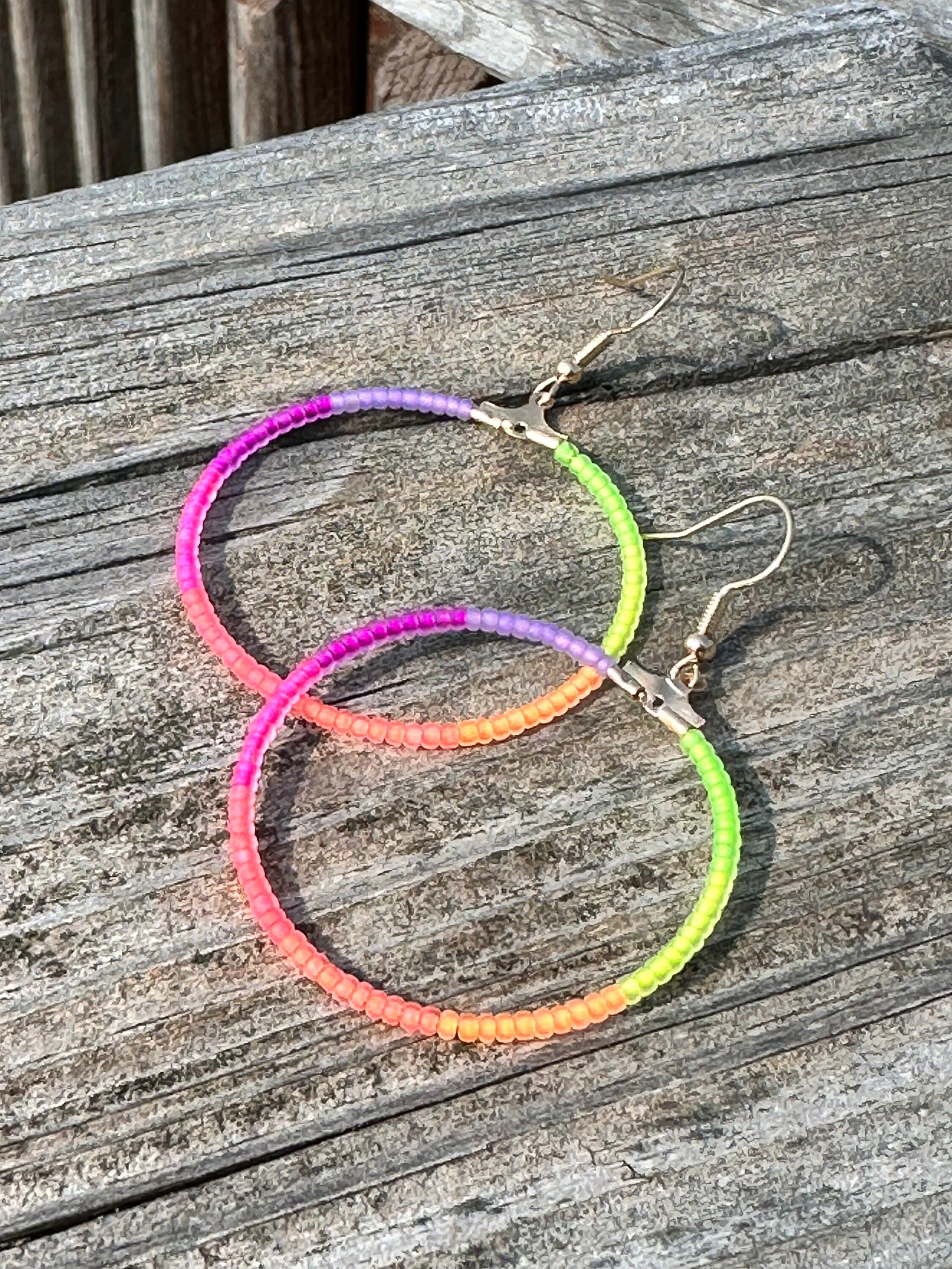 8mm Bead Drop Earrings