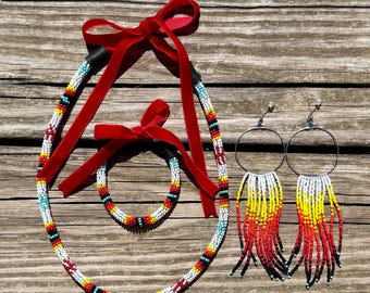 Beaded Jewelry Set