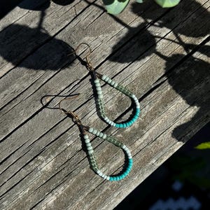 Beaded Drop Earrings