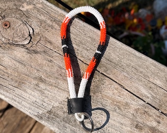 Beaded Wristlet Keychain