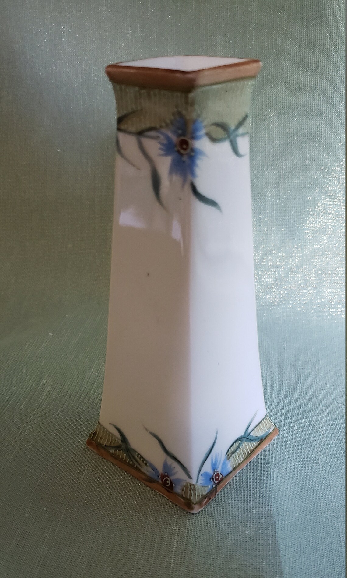 Nippon Hand Painted Bud Vase Etsy